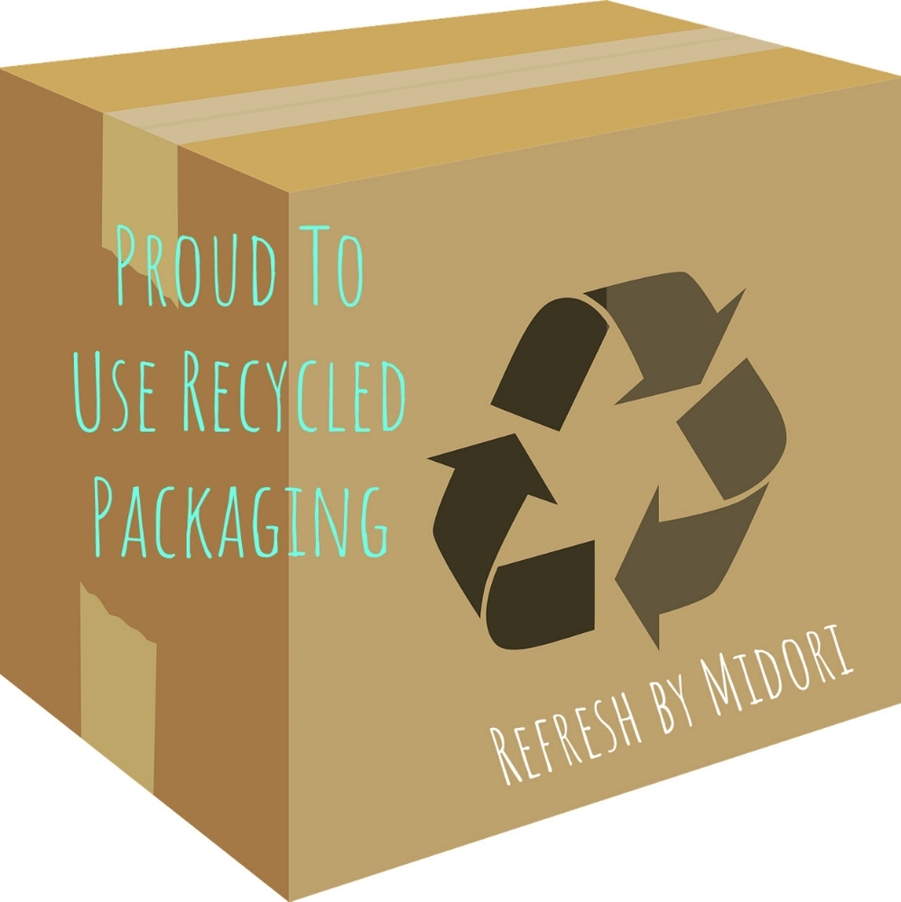 💚♻️ Proud to Use Recycled Packaging ♻️💚